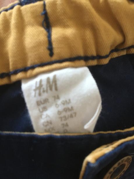H&m nohavice, h&m,74