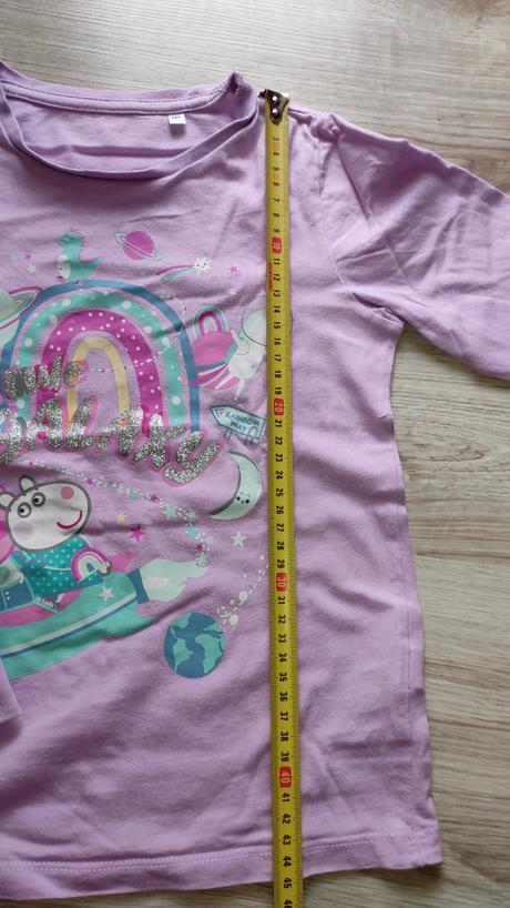 Pyžamko peppa pig, c&a,128