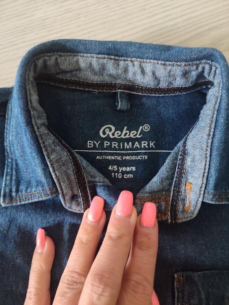 Košeľa riflova, primark,110