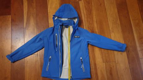 Kvalitná softshellová bunda, trollkids,140