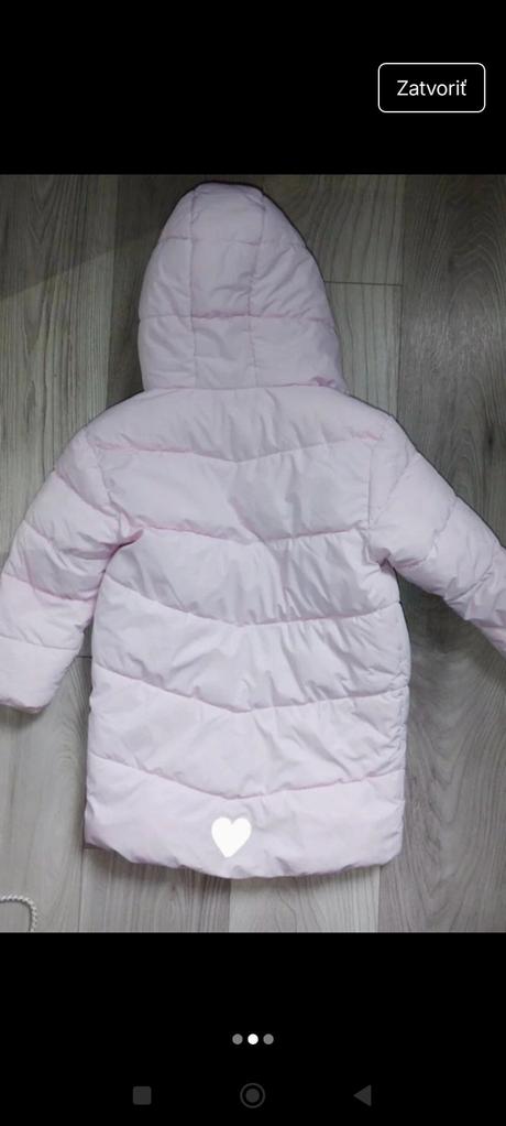 Zimná predĺžená bunda, dopodopo,110