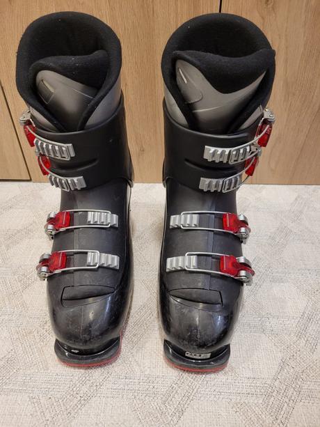 Lyže zn.rossignol + lyžiarky zn.tecno, rossignol,120-129 cm