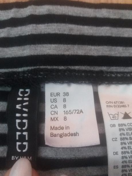 Dámská sukna h&m č.38, h&m,38
