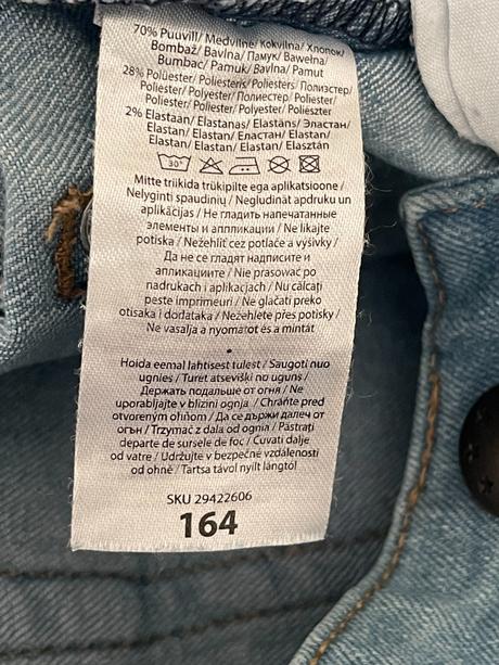 Chlapčenské rifle zn. boys, boys,164