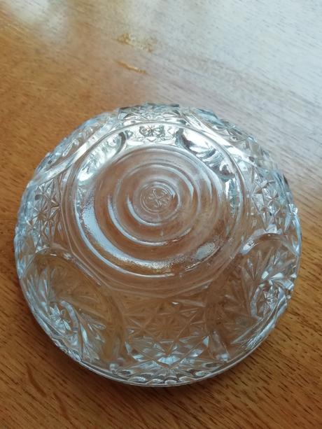 Sklenené kompotové misky, 