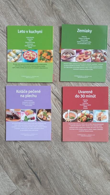 4 brožury receptov (už s poštovným),