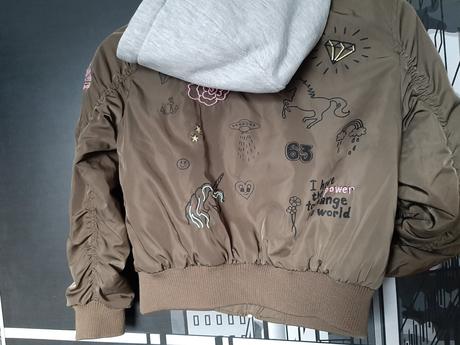 Zimná bunda, h&m,134