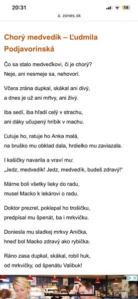 Je táto básnička vhodná na Hviezdoslavov Kubín?