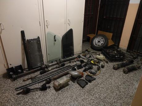 Fiat panda 4x4 - náhradné diely, 