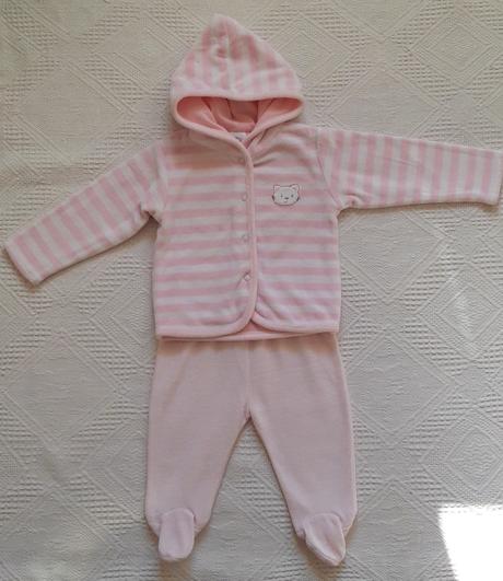 Roztomilý komplet pre dievčatko, c&a,62