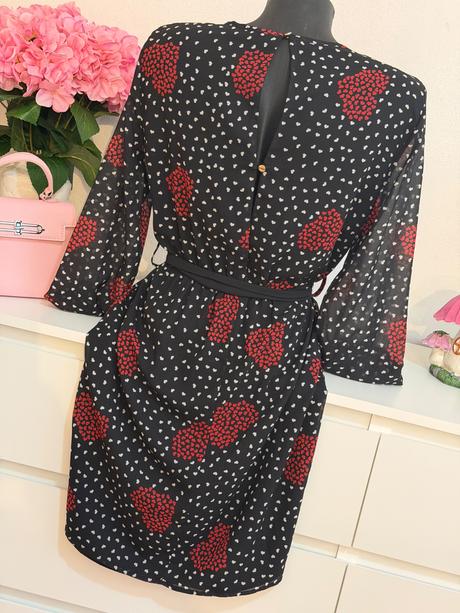 Luxusné talianske šaty so srdiečkami - artigli, s