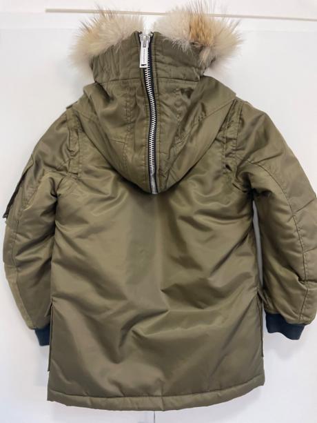 Luxusná teplá vetrovka dsquared2, 122 / 128