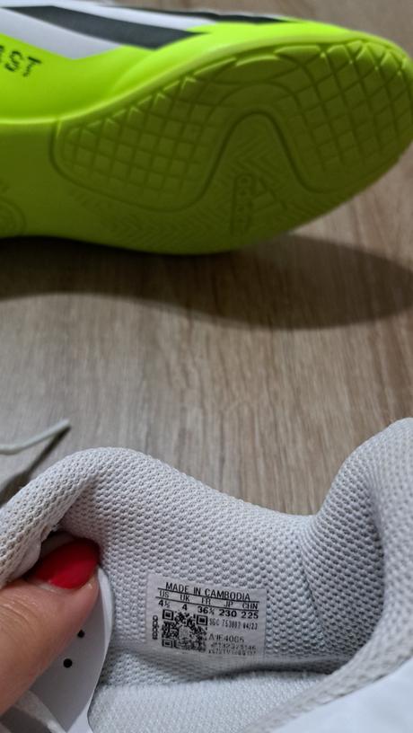 Bielo-zelené halovky adidas, adidas,36