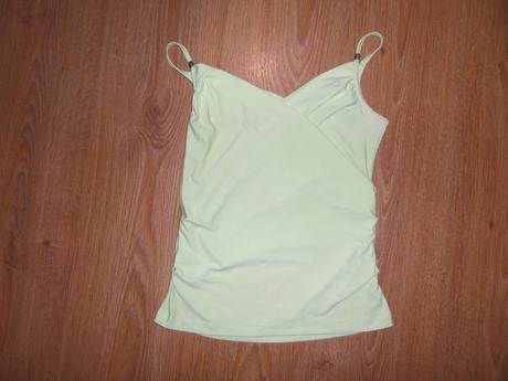 Bledozelené tielko s goralkami, m