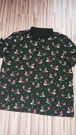 Vianočná polokošeľa, f&f,xxl