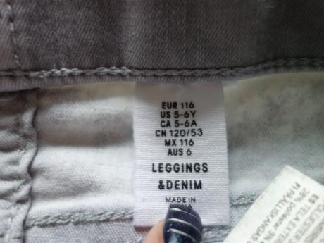 Rifle h&m leggings, h&m,116