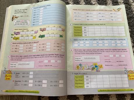 Matematika pre 3.ročník zš, 1. časť pracovný zošit, 