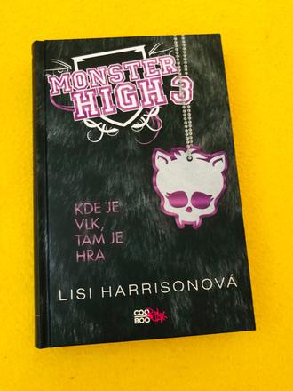 Kniha monster high 3,