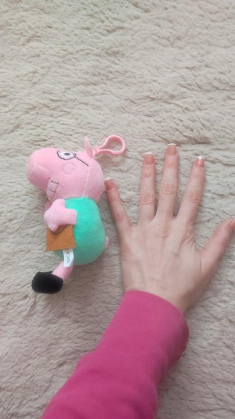 Pepa pig kľúčenka plysak,