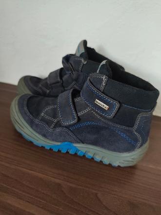 Prechodné kožené topánky, richter,32