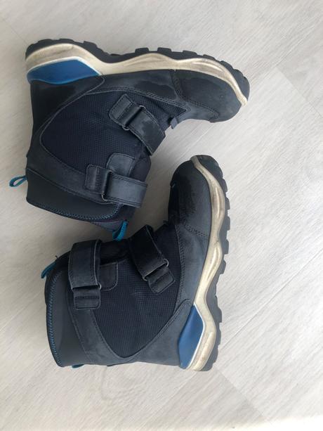 Zimné topánky vysoké nepremokavé - goretex, ecco,38