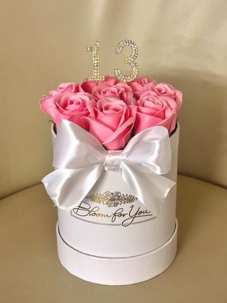 Box mydlových ruží,