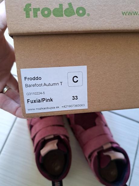 Froddo prechodné topánky, froddo,33