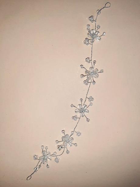 Štrasový drôtik do vlasov, 