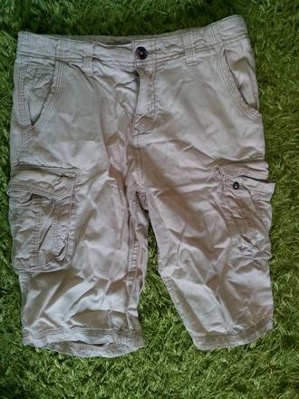 Bavlnené cargo šortky na 12-13 rokov, denim co,158