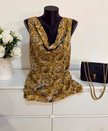 Elegantný top part two nayenne s hodvábom, 38