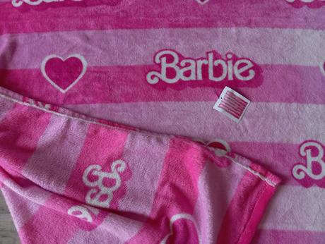 Barbie deka 120x150cm so srdiečkami, 
