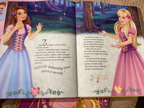 Knižka na rok 2009,2010 barbie, 2009 disney prince,