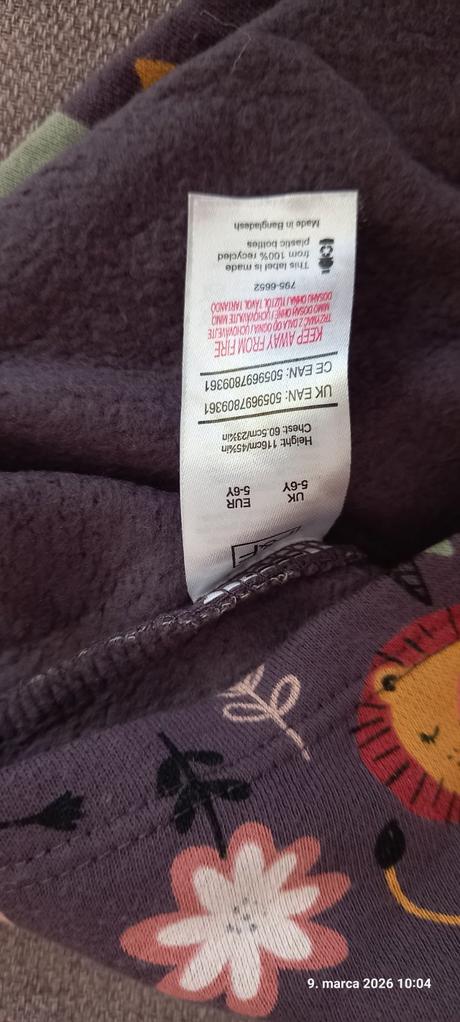 Teplé šatičky, f&f,110