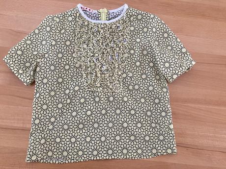 Marni blúzka pre dievča 4- 6 rokov žltá, 116