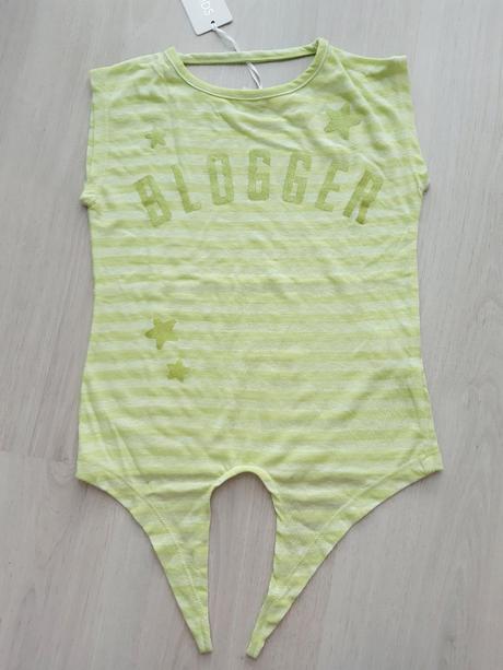 Dievčenské pásikavé tričko overkids (4r.), 104