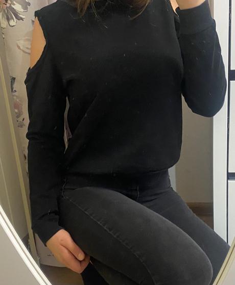 Svetrík s odhalenými ramenami, reserved,s