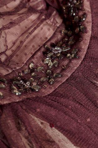 Sviatočné zdobené šaty next, next,104 - 146