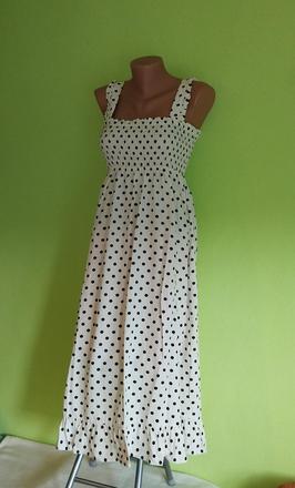 Šaty s bodkami xs-l, zara,s