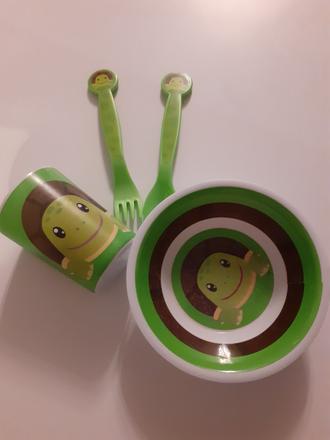 Plastový set korytnačka,