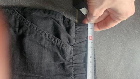 Kapsáčové rovné široké nohavice, h&m,158