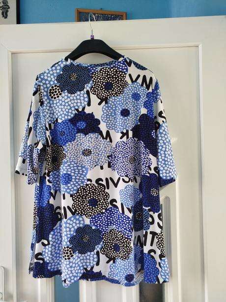 Modrý top, xl