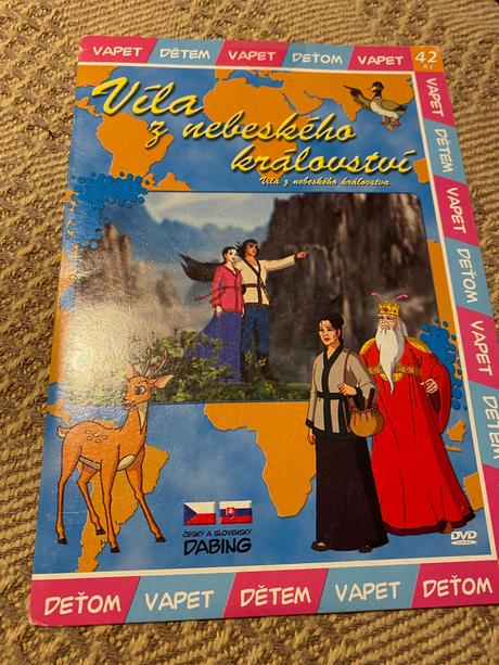 Krásna rozprávka víla z nebeského království dvd,