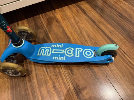 Kolobežka mini micro deluxe aqua led, micro