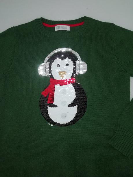 Krásny svetrík s filtrami, h&m,140