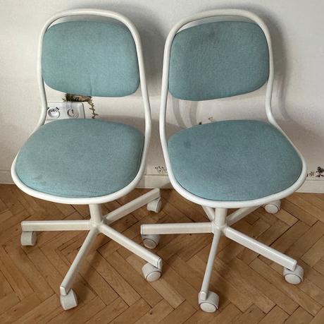 Ikea iörfjäll detská stolicka biela svetl.,