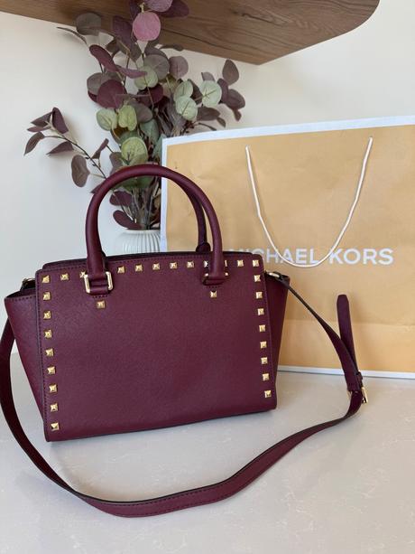 Michael kors kožená kabelka, michael kors