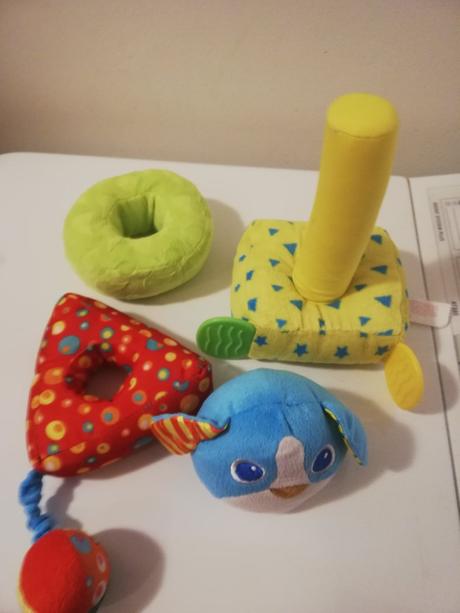 Stohovaci psík textilný pre najmenších, 