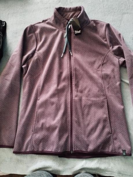 Softshellová bunda s visačkou, crivit,l