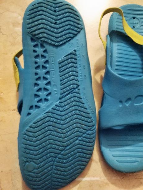 Slapky do vody 33-34, decathlon,33