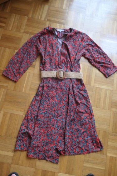 Tommy hilfiger luxusne damske monogram saty s/m, tommy hilfiger,s